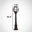 Lampe sur pied d'extérieur Globe