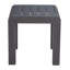 Table d'appoint de salon moderne avec table d'appoint et table de bout en aluminium