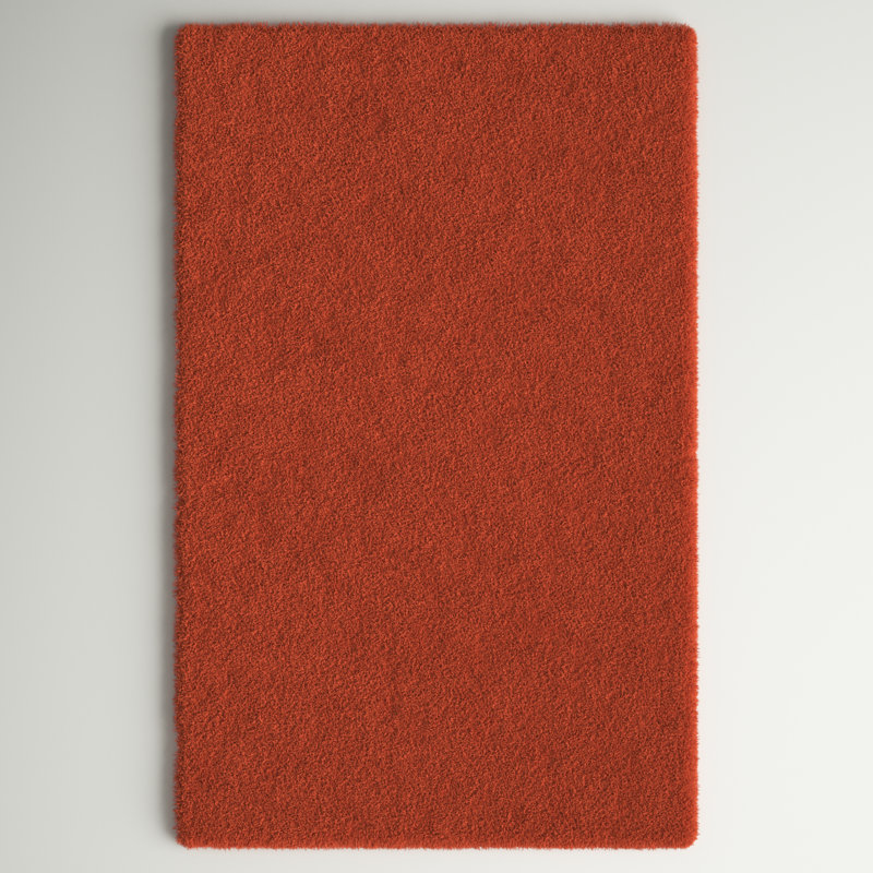 Tapis terre cuite Renesha, Rectangle 5 pi x 8 pi