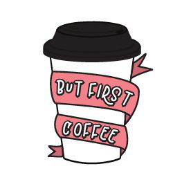 But First Coffee Magnet - Painting Print