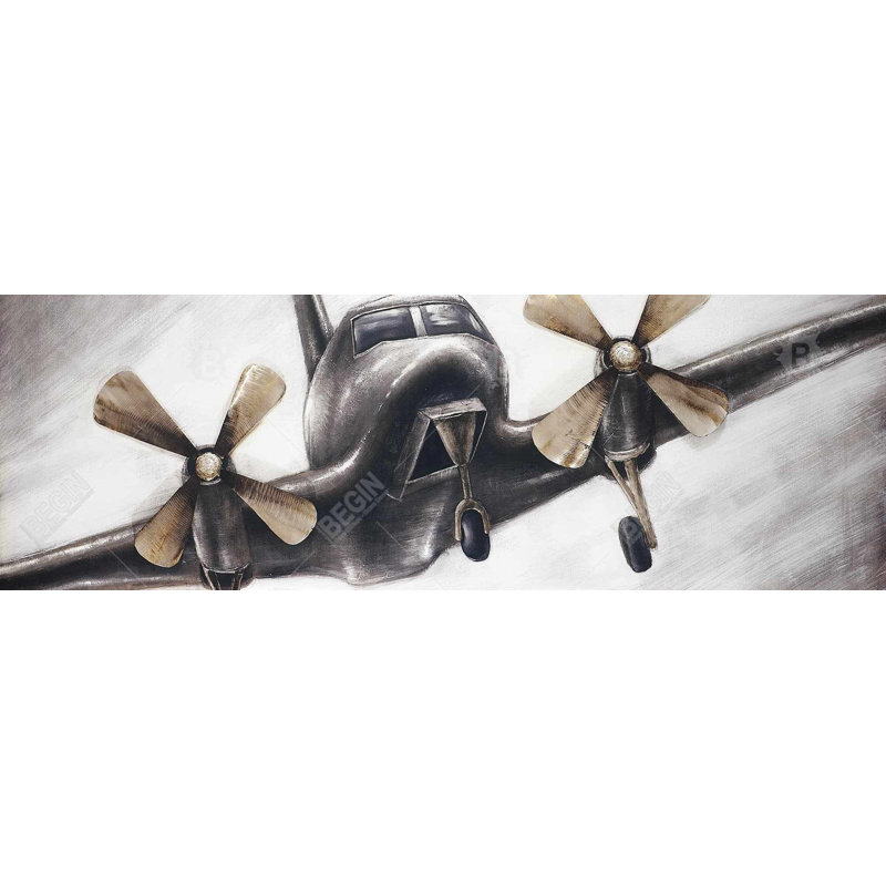 "Avion rétro en vol" sur