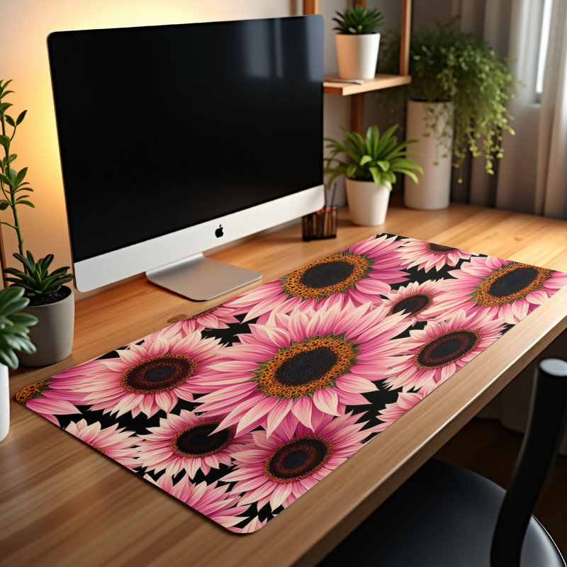 Polyester Desk Pad, 31.5x15.5