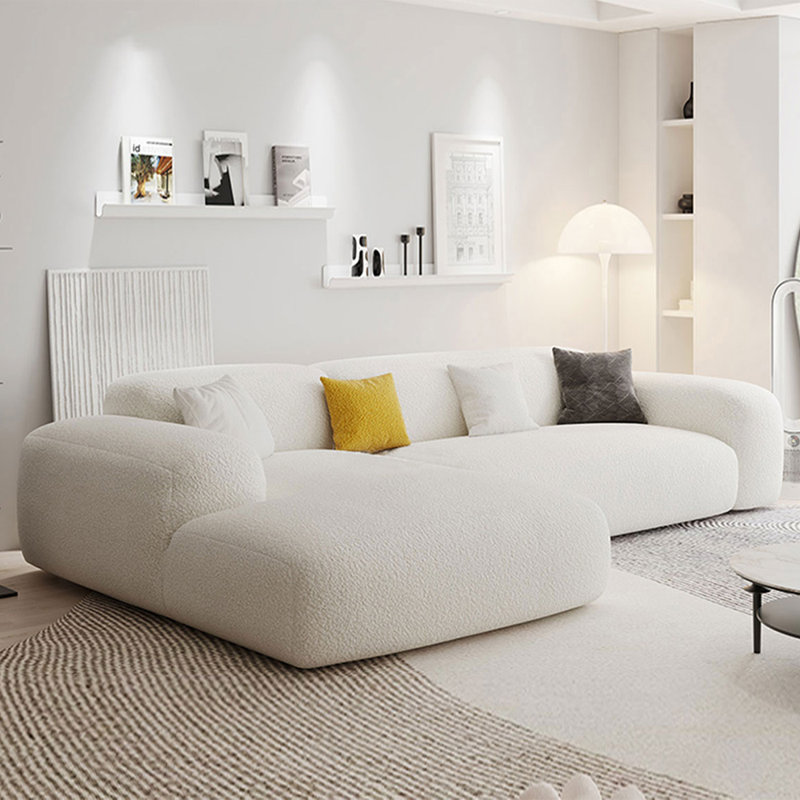 Canapé modulaire 2 pièces rembourré, Orienté à gauche (vu de face), H 28,35 po x l 102,36 po x P 62,99 po
