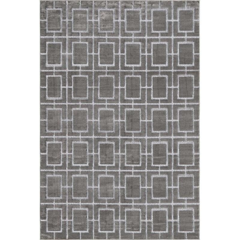 Geometric Area Rug, Rectangle 183 x 274cm
