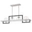 Luminaire suspendu linéaire à 4 lumières pour îlot de cuisine Laird