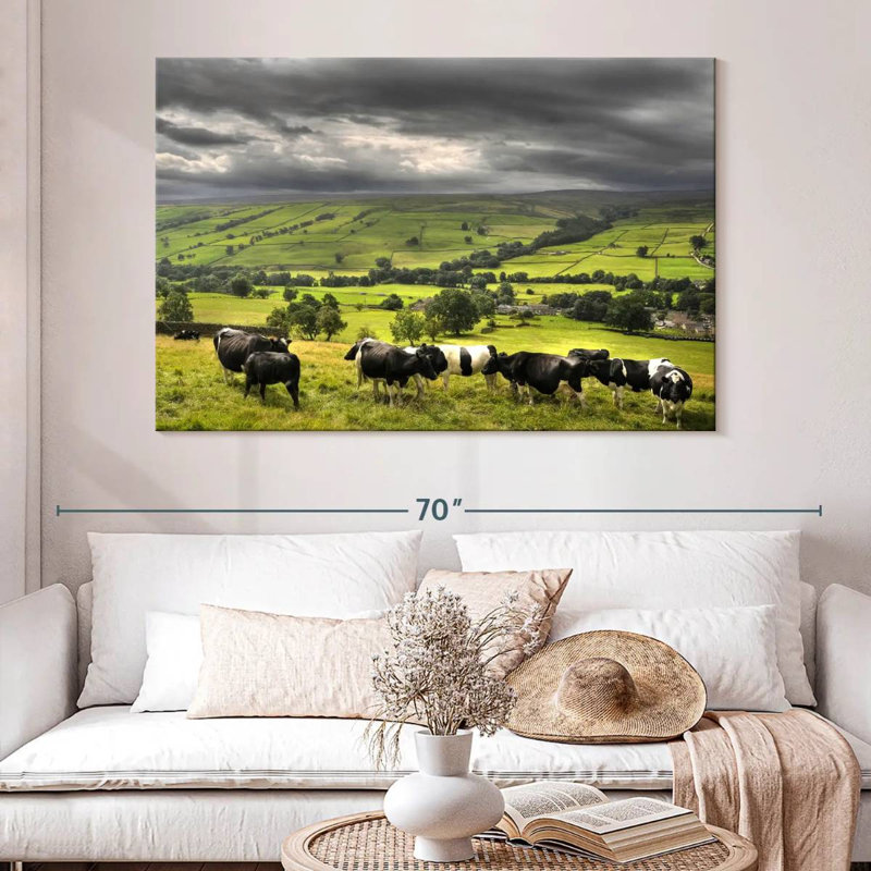 Brampt Simple Cow Herd, 34" H x 51" W