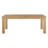Bozrah Extendable Acacia Solid Wood Dining Table-221163740