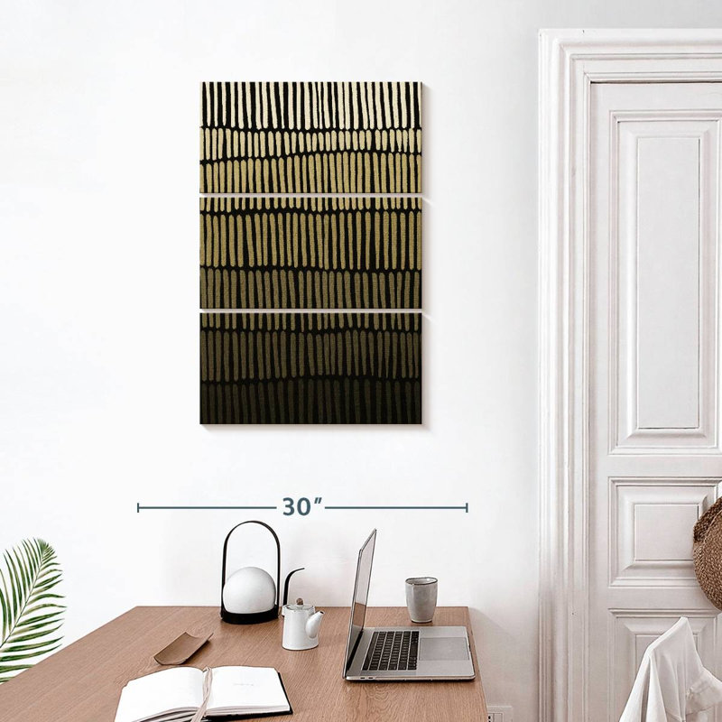 Avery Gradient Ethnic Lines, 32" H x 20" W