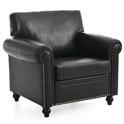 1 place avec coussin d'assise: ressorts et éponge, coussin amovible, accoudoir clouté à bulles argentées, mousse PP, structure en bois massif et contreplaqué, pieds en bouleau: décoration en coton, assise en éponge, pour espace de vie