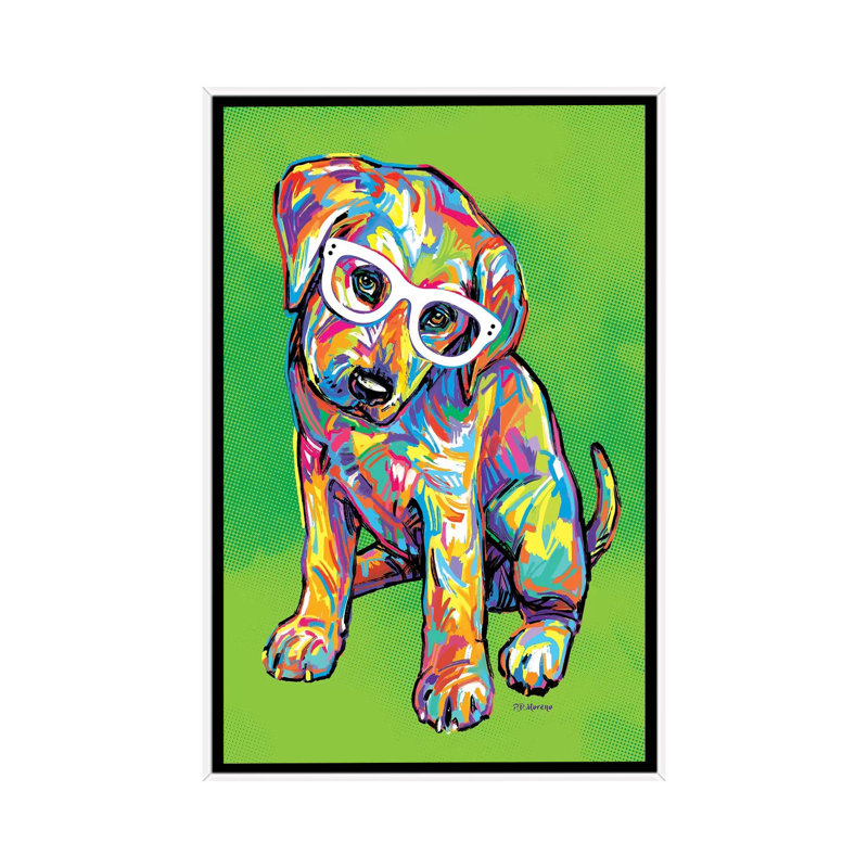 Fiona by P.D. Moreno - Print on Canvas, White Framed, 101.6 cm H x 66.04 cm W