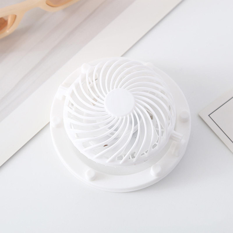 Accessoires de ventilateur rotatif et amovible pour capuchon de ventilateur Kondieu, Blanc