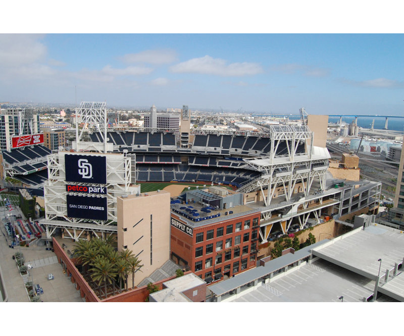 Petco Park, 16" H x 24" W