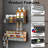6 Pack Magnetic Spice Rack Organizer