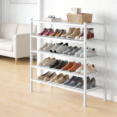 Bamboo Shoe Rack
