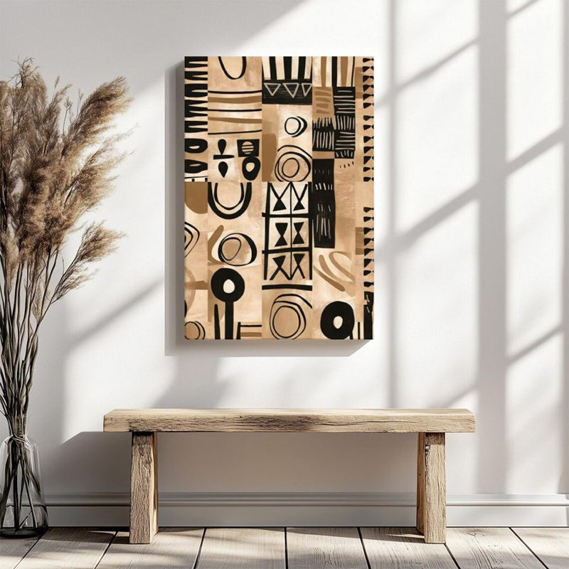 Impression sur toile encadrée 1Pc