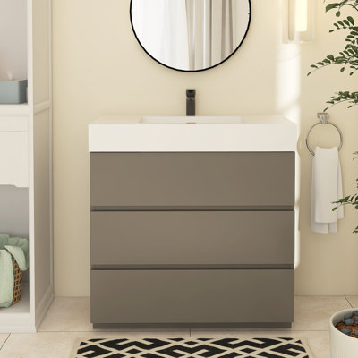 Meuble-lavabo simple Reniel