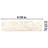 Sequoia 3" x 10" Ceramic Wood look Wall Tile