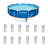 Intex 12ft x 30in Metal Frame Round Pool & Replacement Cartridge (12 Pack)