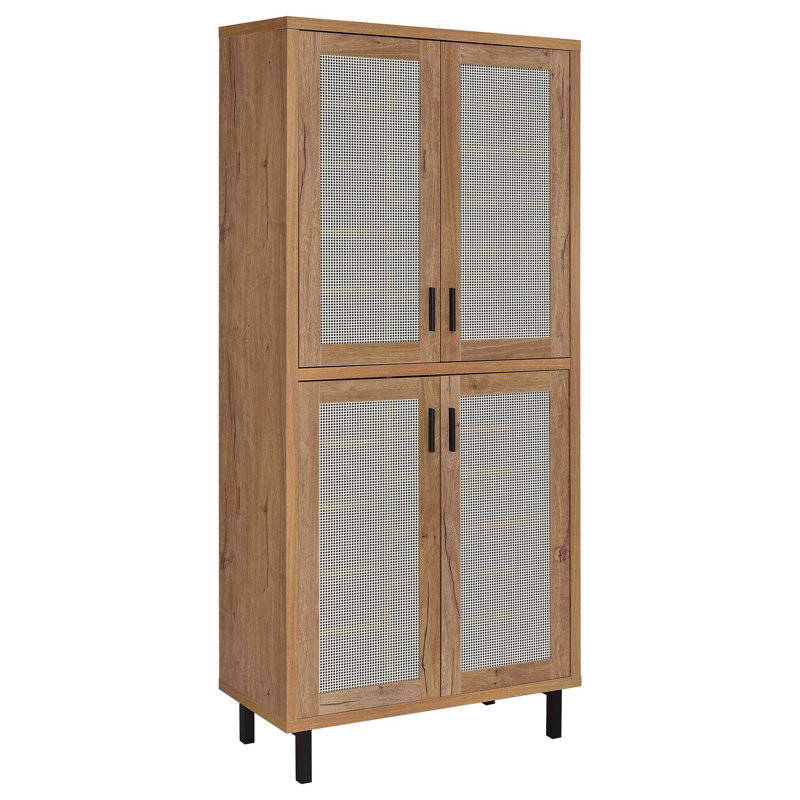 Range-chaussures ventilé 4 portes avec tablettes réglables