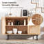 Buffet en rotin avec rangement