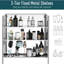 Armoire de rangement en acier inoxydable 24 po x 26 po - Façade en miroir avec amplement d'espace intérieur pour le rangement des produits d'hygiène