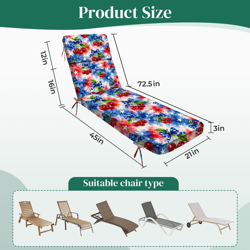  Coussin de patio d'extérieur 3 po