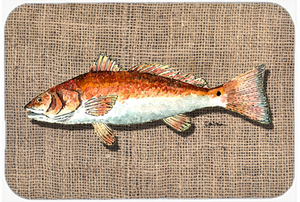 Caroline's Treasures Fish Glass Cutting Board