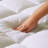 Rayon From Bamboo Fiber Memory Cotton Mattress Topper-553276760