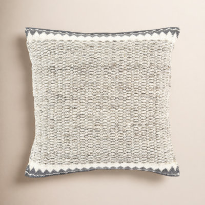 Reni Wool Blend Throw Square Pillow