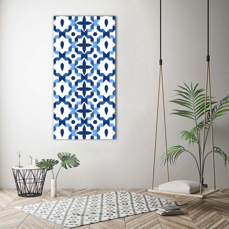 Geometric Background - Wrapped Canvas Print