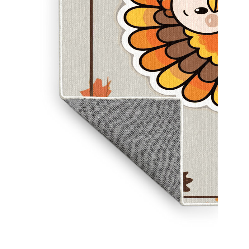 Tapis de Noël East Urban Home, Rectangulaire 8 pi x 10 pi