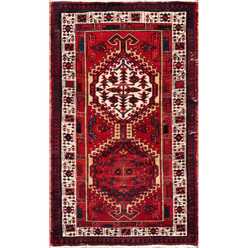 Vintage One-of-a-Kind 3'1" x 5'3" Area Rug
