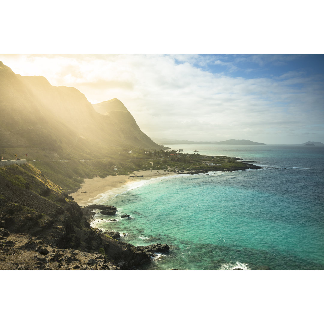 Makapuu Beach von Pgiam - Leinwandbild