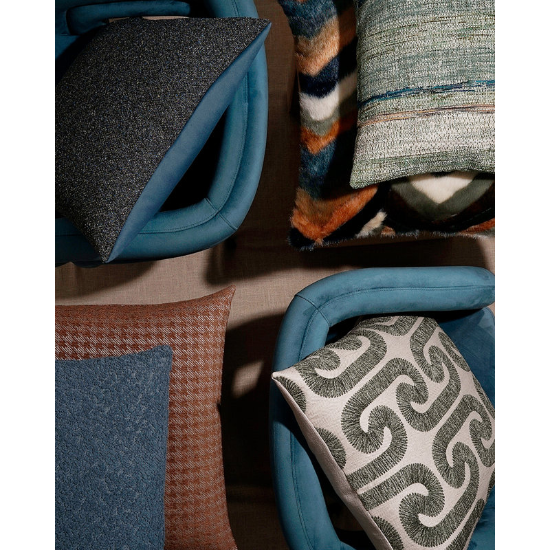 Furdi Ball Square Pillow Cover & Insert, Square 20"
