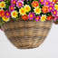 22 po Panier suspendu en marguerite artificielle résistante aux rayons UV (intérieur / extérieur)-861222104