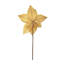 Ensemble de 12 tiges de poinsettia H 14 po - brun