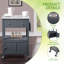 Chariot de cuisine Suell - blanc-69764057