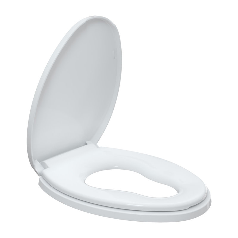 Siège de toilette allongé pour l'apprentissage de la propreté
