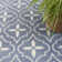 Nourison Essentials Blue/Ivory Indoor/Outdoor Area Rug