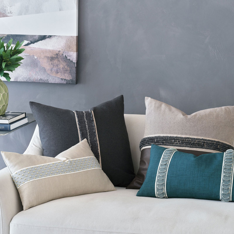 Modesta Pillow Cover & Insert, 22" x 22"