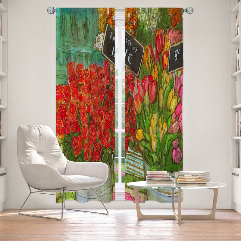 Jenay Room Darkening Curtains / Drapes Pair, 20" W x 52" L