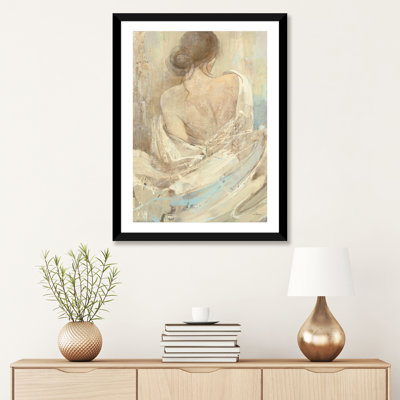 «Abstract figure Study I» par Albena Hristova - reproduction d'art