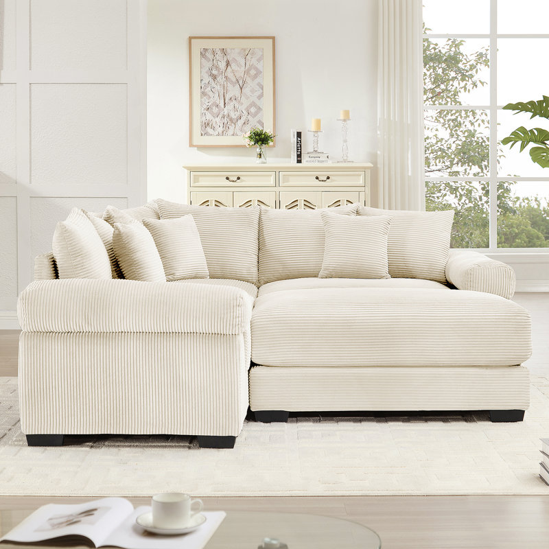 Canapé modulaire surdimensionné Cloud, Beige