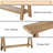 Dacosta 63" W Farmhouse Console for Entryway, 2-Tier Entry Table Sofa Table