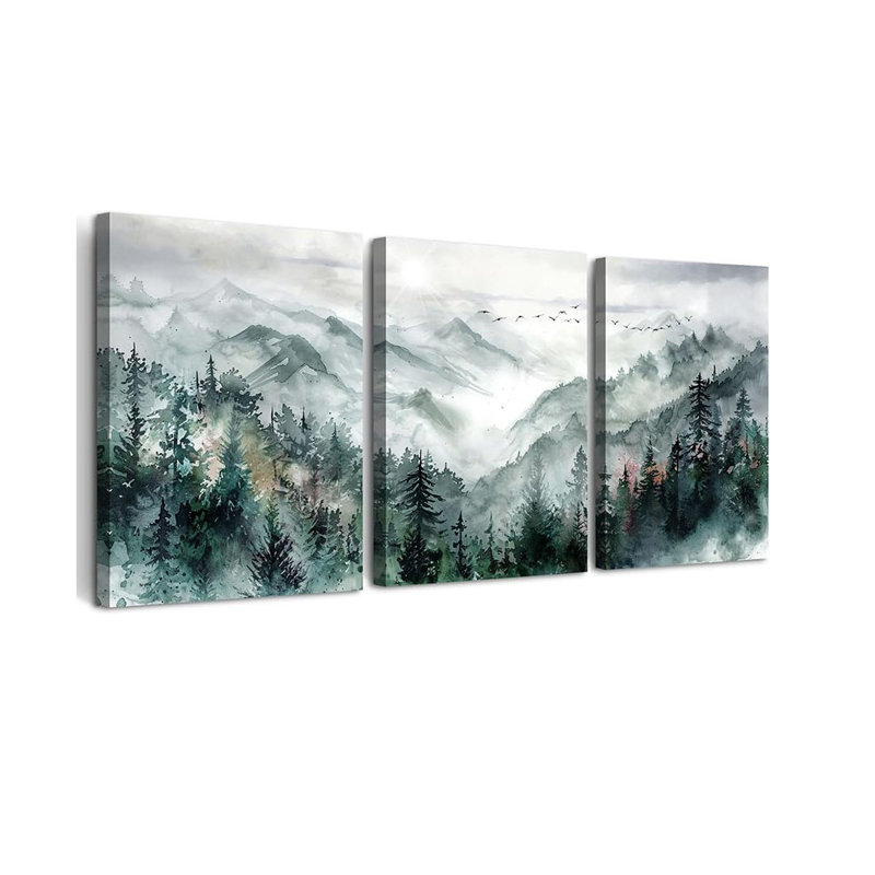 3 Piece Wrapped Canvas Print