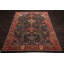 Tapis multicolores en laine touffetée à la main bleu foncé-1800582164