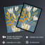 Tulip Flowers Blue Potted Plant Floral Wall Art Print