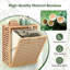 Bamboo Cabinet Laundry Hamper with Handles