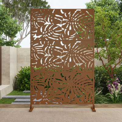 Pacifa Freestanding Privacy Screen with Wider Feet