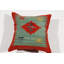 Keiu 1 Green/Red Area Rug